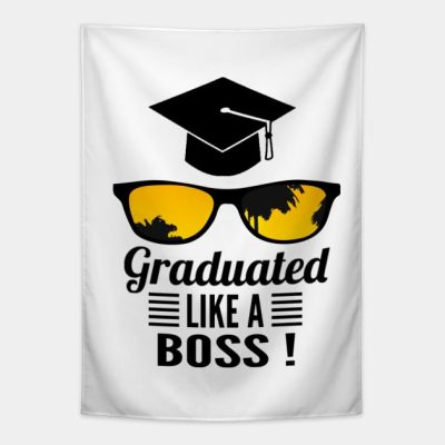 Graduated Like A Boss Tapestry Official Graduation Merch