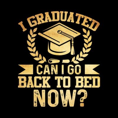 I Graduated Can I Go Back To Bed Now Vintage Gradu Mug Official Graduation Merch