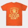 I Graduated Can I Go Back To Bed Now Vintage Gradu T-Shirt Official Graduation Merch