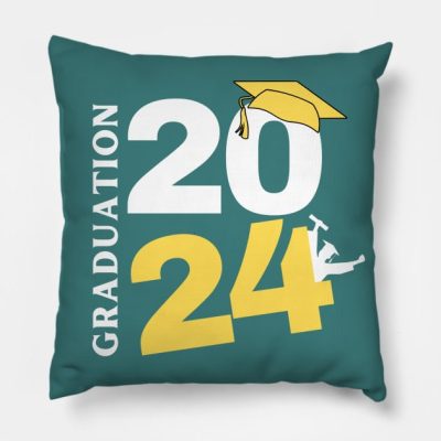 Graduation 2024 Throw Pillow Official Graduation Merch