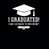 I Graduated Can I Go Back To Bed Now Graduation Senior Tote Bag Official Graduation Merch