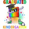  Kids I Officially Graduated Kindergarten Graphic Tote Bag Official Graduation Merch