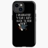 Funny Pajamagrad I Graduated Can I Go Back To Bed Now Iphone Case Official Graduation Merch