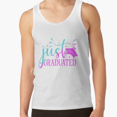 Just Graduated , Graduations Gift, Tank Top Official Graduation Merch