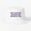 Motivated Educated Graduated - Graduation Bucket Hat Official Graduation Merch