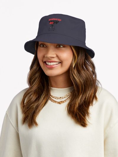 I Graduated Can I Go Back To Bed Now? Bucket Hat Official Graduation Merch