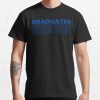 Graduated Graduated Graduated In Navy T-Shirt Official Graduation Merch