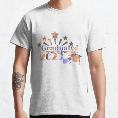 Graduated Proudly 2023 T-Shirt Official Graduation Merch