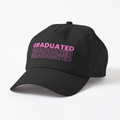 Graduated Graduated Graduated In Pink Cap Official Graduation Merch