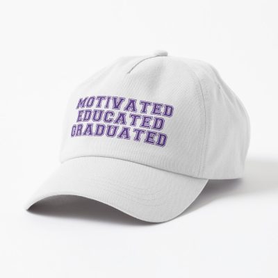 Motivated Educated Graduated - Graduation Cap Official Graduation Merch