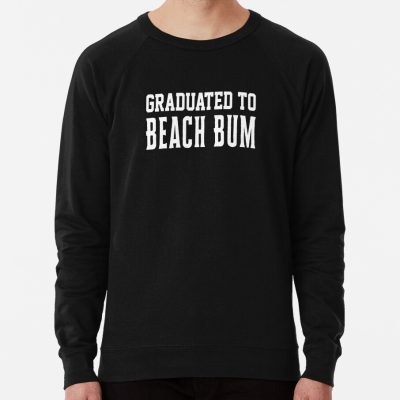 Graduated | Graduation | Graduated To Beach Bum Sweatshirt Official Graduation Merch