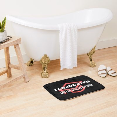 I'M Graduated Bath Mat Official Graduation Merch