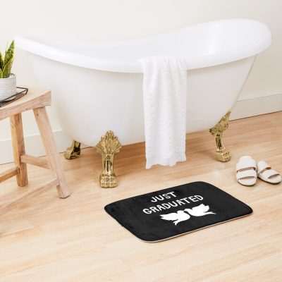 Just Graduated (Graduation) Bath Mat Official Graduation Merch