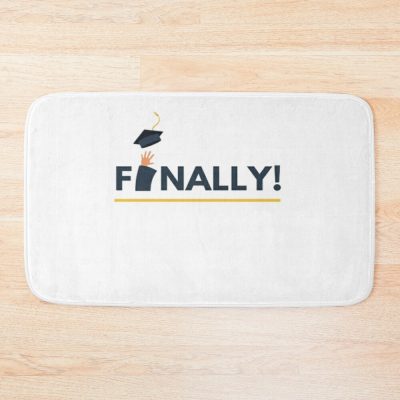 Just Graduated , Graduations Gift, Bath Mat Official Graduation Merch