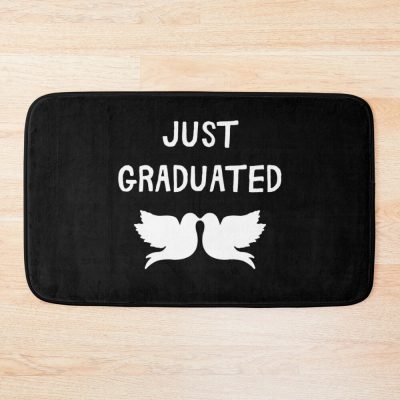 Just Graduated (Graduation) Bath Mat Official Graduation Merch