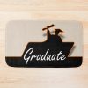 Graduated Virtually Cap And Gown Bath Mat Official Graduation Merch