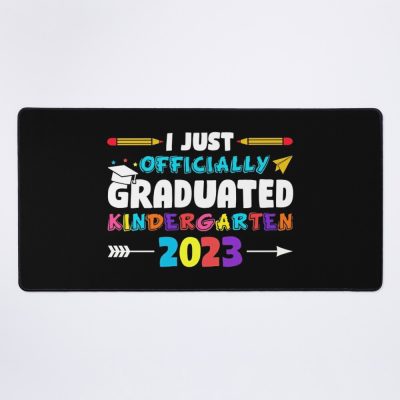 I Officially Graduated Kindergarten Graduation Class Of 2023 Mouse Pad Official Graduation Merch