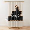 Graduated Virtually Cap And Gown Shower Curtain Official Graduation Merch