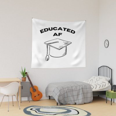 Educated Af Tapestry Official Graduation Merch