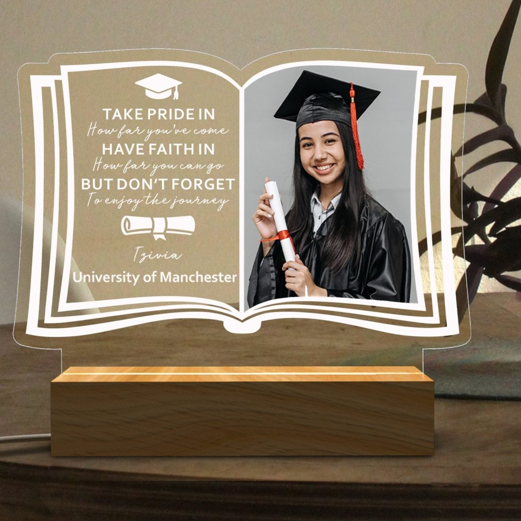 Personalized Graduation Photo Lamp New Design Night Light