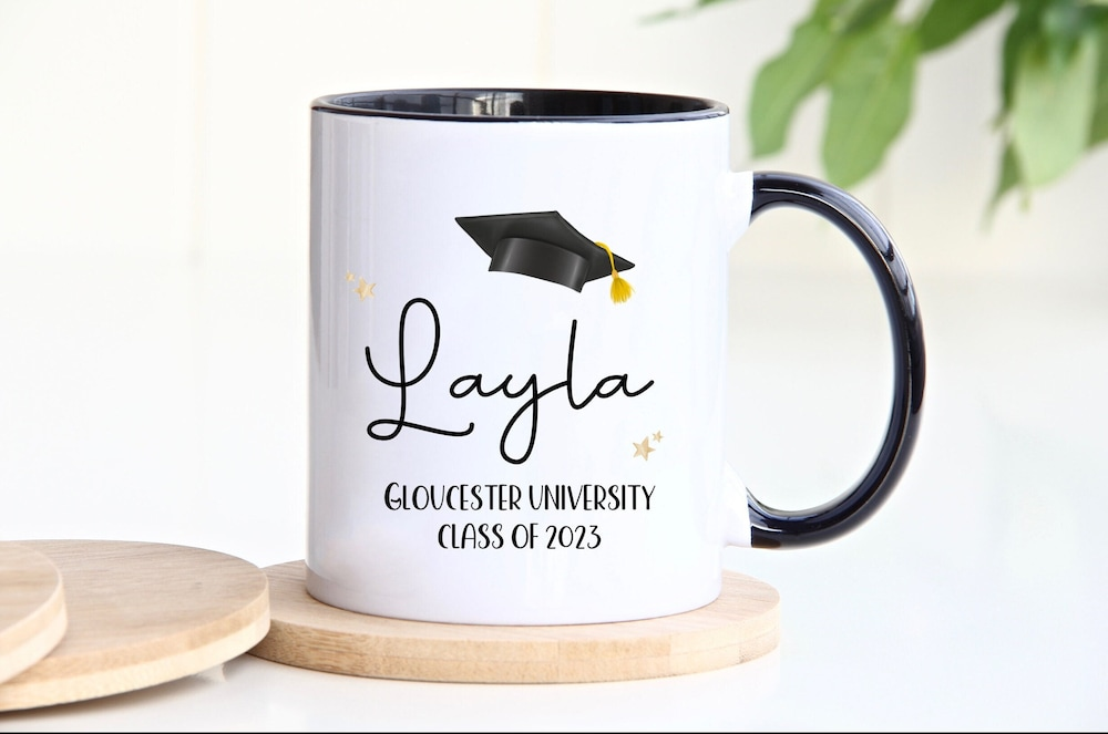 Personalised Graduation Summer Mug