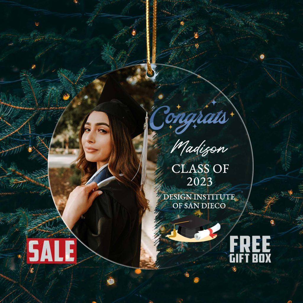 Personalized Congrats Graduation Ornament