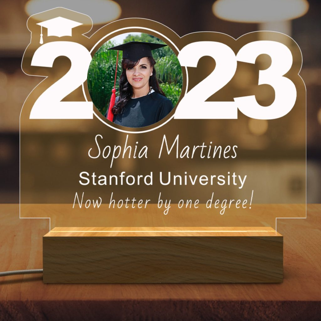 Personalized Graduation Photo Lamp Night Light